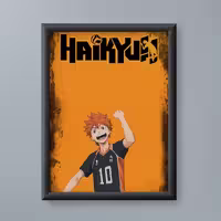 تابلو مدل انیمه هایکیو Haikyu anime 09 | دنیای قاب