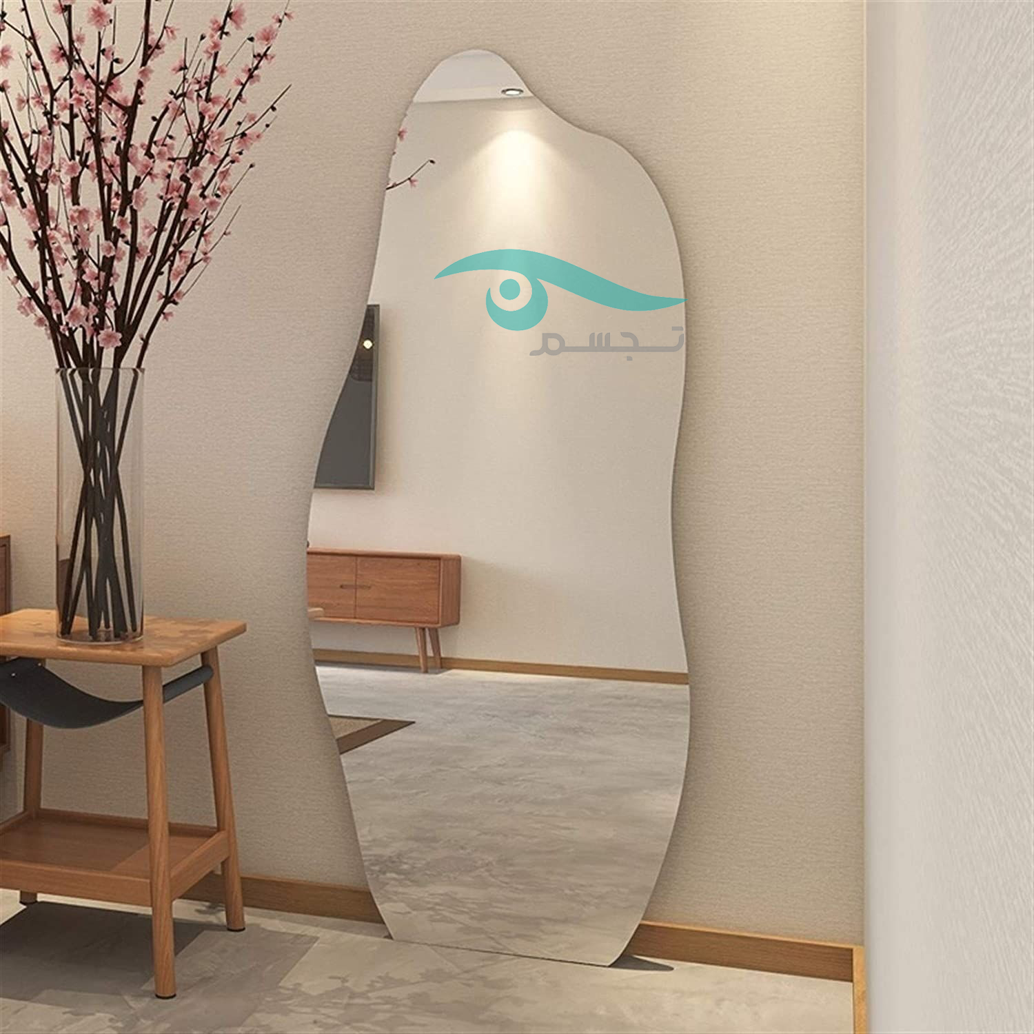 آینه قدی ستاره - آینه و روشویی تجسم