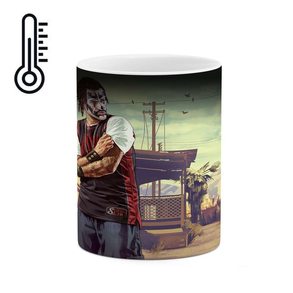 ماگ حرارتی طرح بازی Gta مدل mgph15416