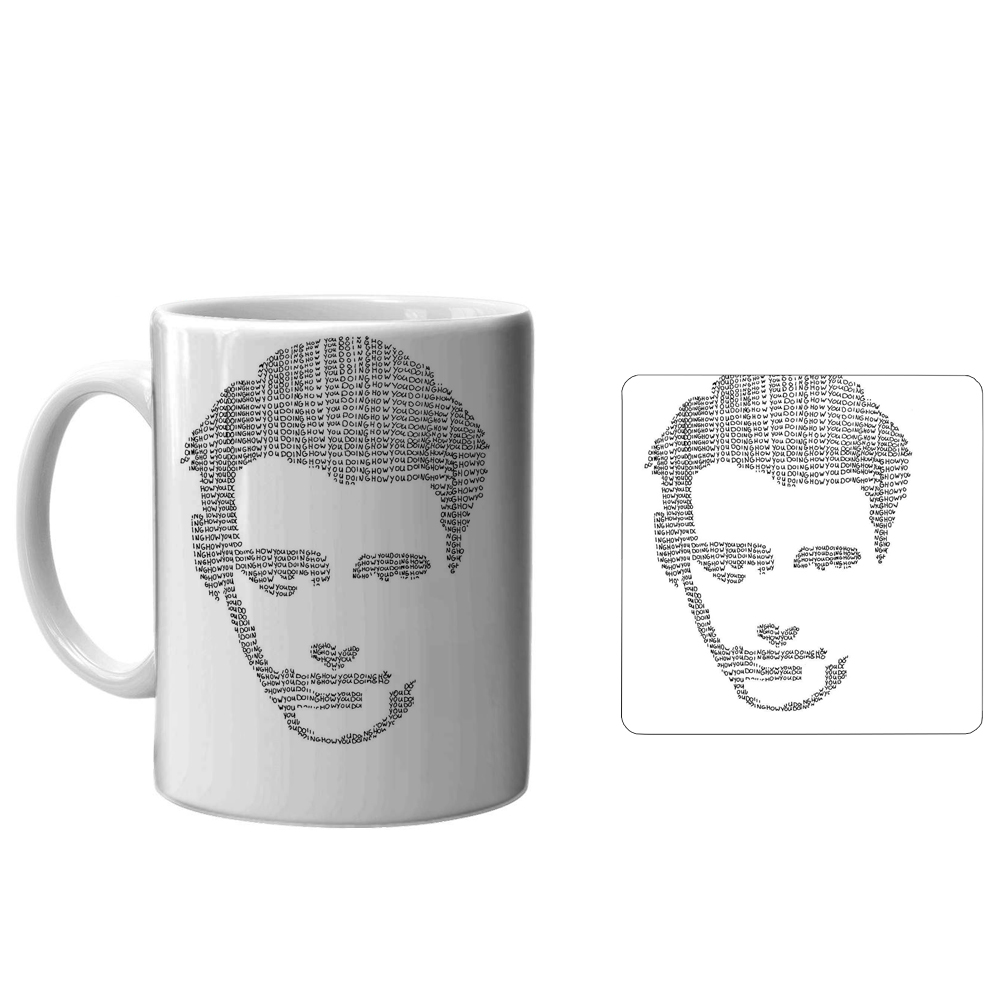 ماگ طرح سریال فرندز کد xv12 به همراه زیرلیوانی 