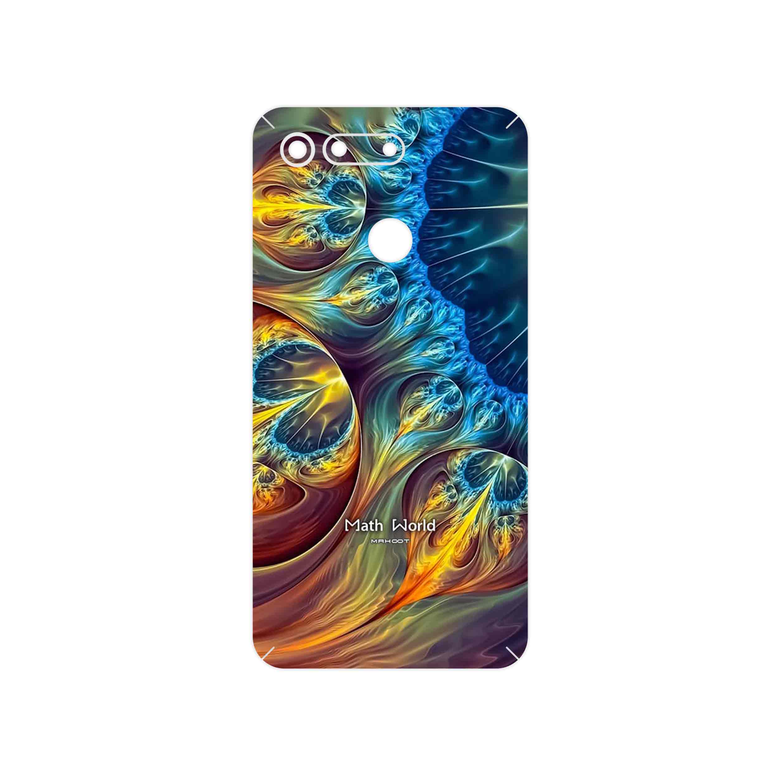برچسب پوششی ماهوت مدل Mathematical Geometric Shape 8 مناسب برای گوشی موبایل آنر View 20
