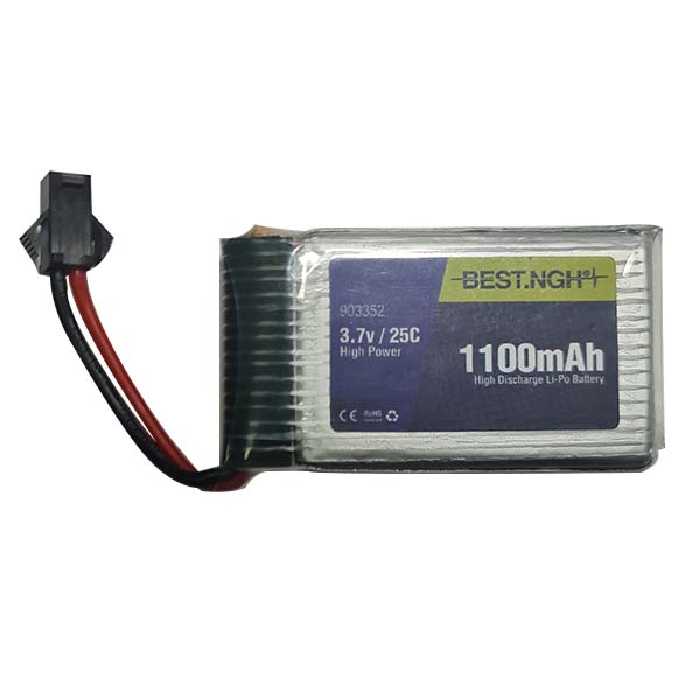 باتری لیتیومی بست ان جی چی مدل HP-903352 ظرفیت 1100 میلی آمپر ساعت