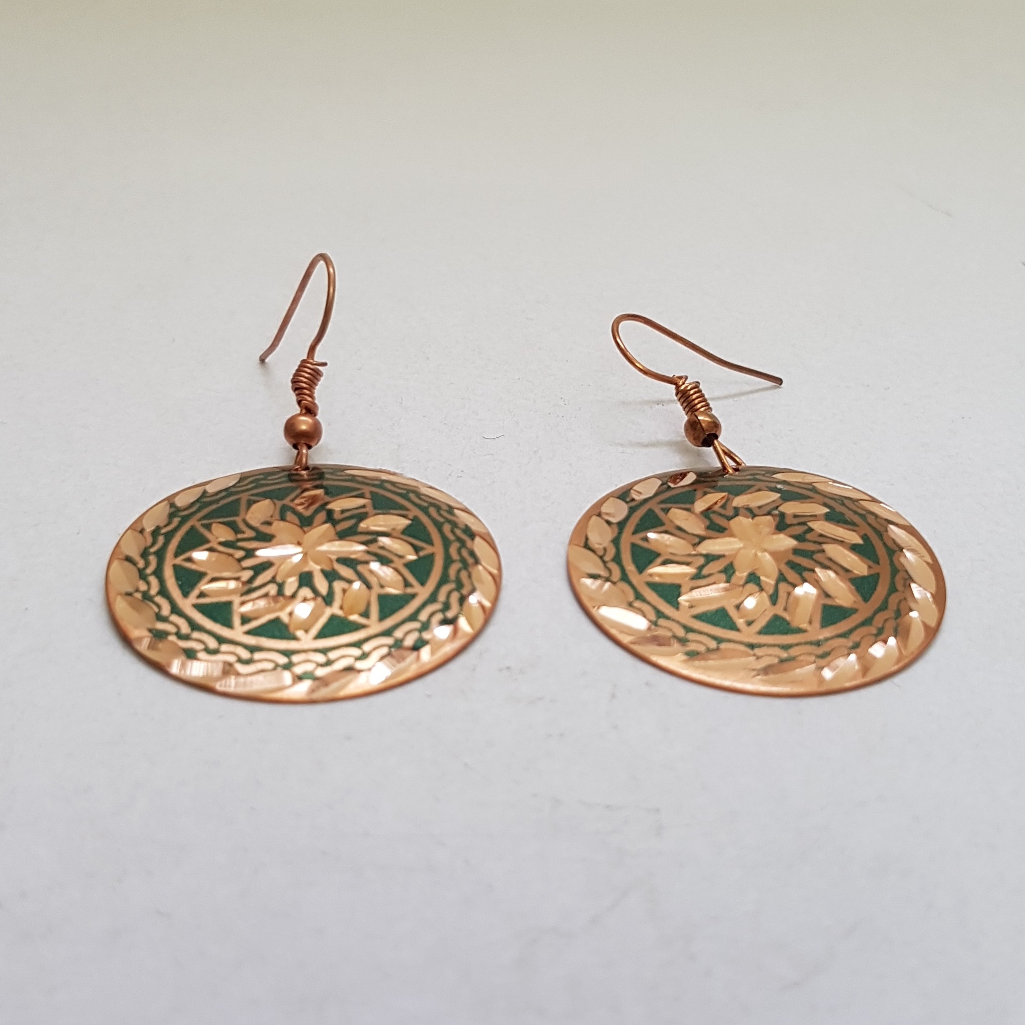 گوشواره مسی کد 2