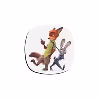 زیر لیوانی ترمه طراحان ایده مدل انیمیشن زوتوپیا کد cfp1387