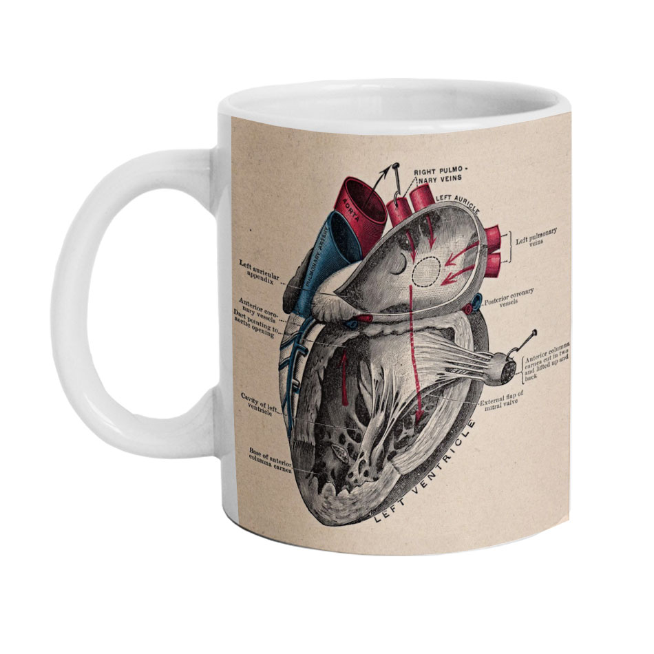 ماگ طرح پزشکی قلب مدل M2463