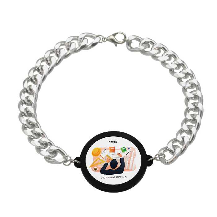 دستبند ناکسیگو مدل مهندسی عمران کد BZ7487