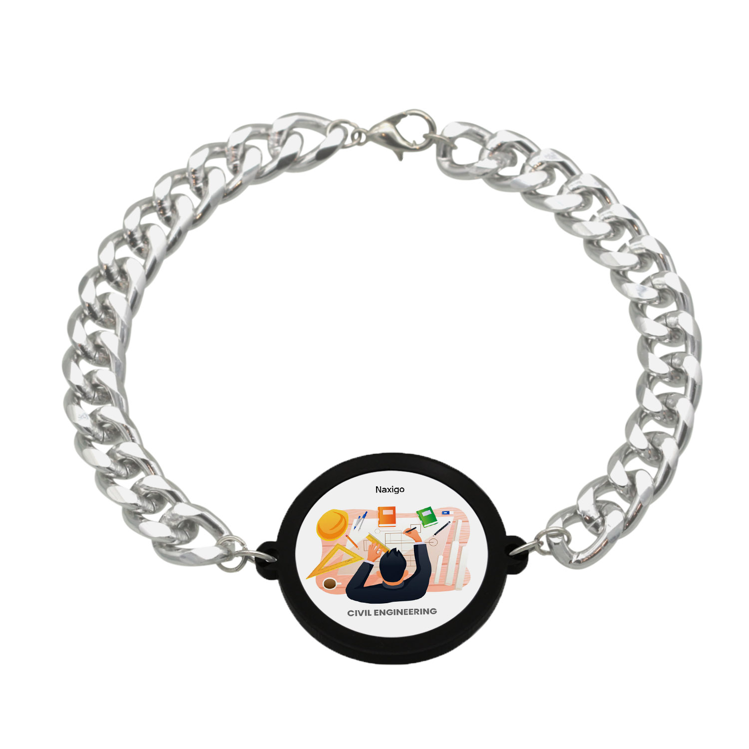 دستبند ناکسیگو مدل مهندسی عمران کد BZ7487