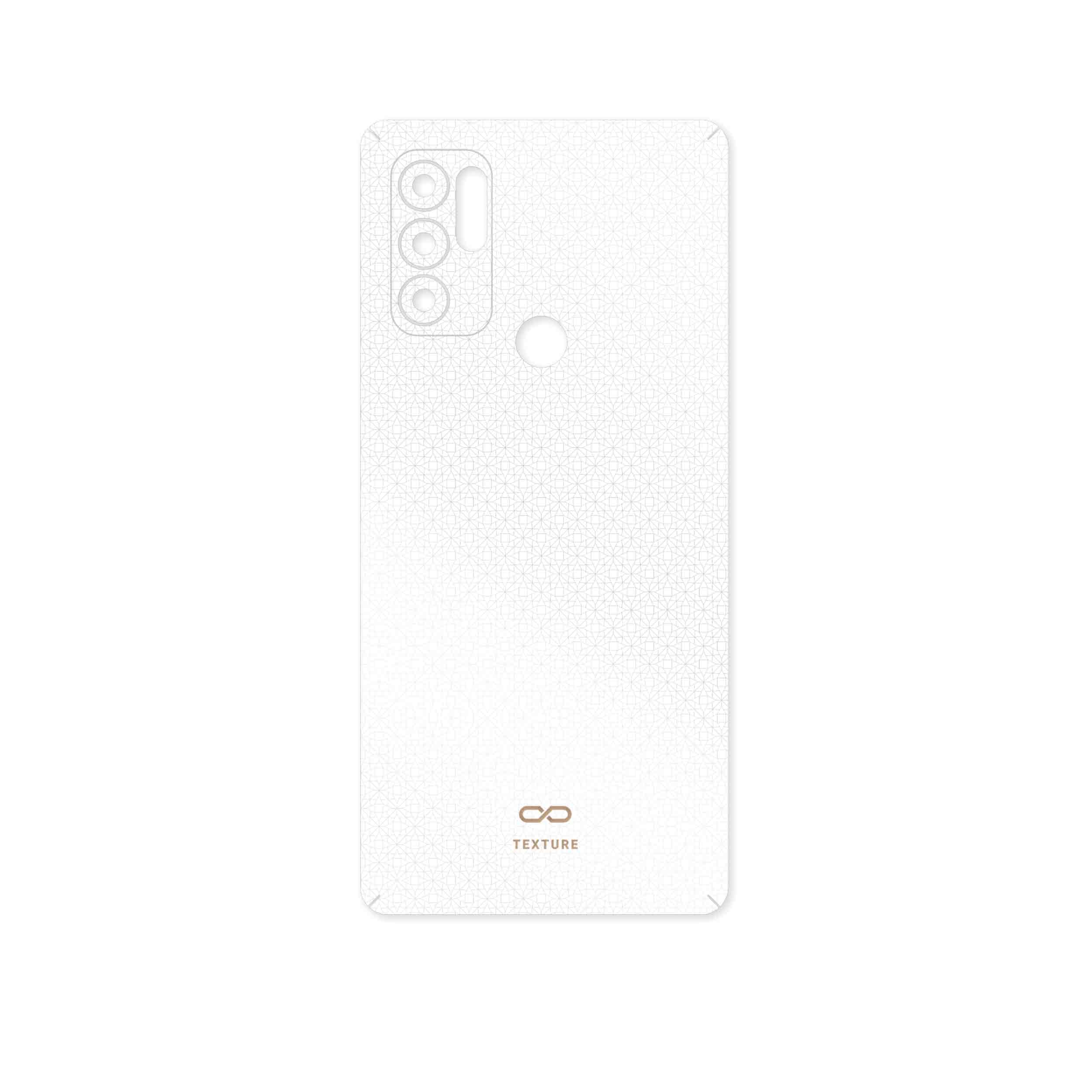 برچسب پوششی ماهوت مدل Cloud-Transparent مناسب برای گوشی موبایل موتورولا Moto G60S