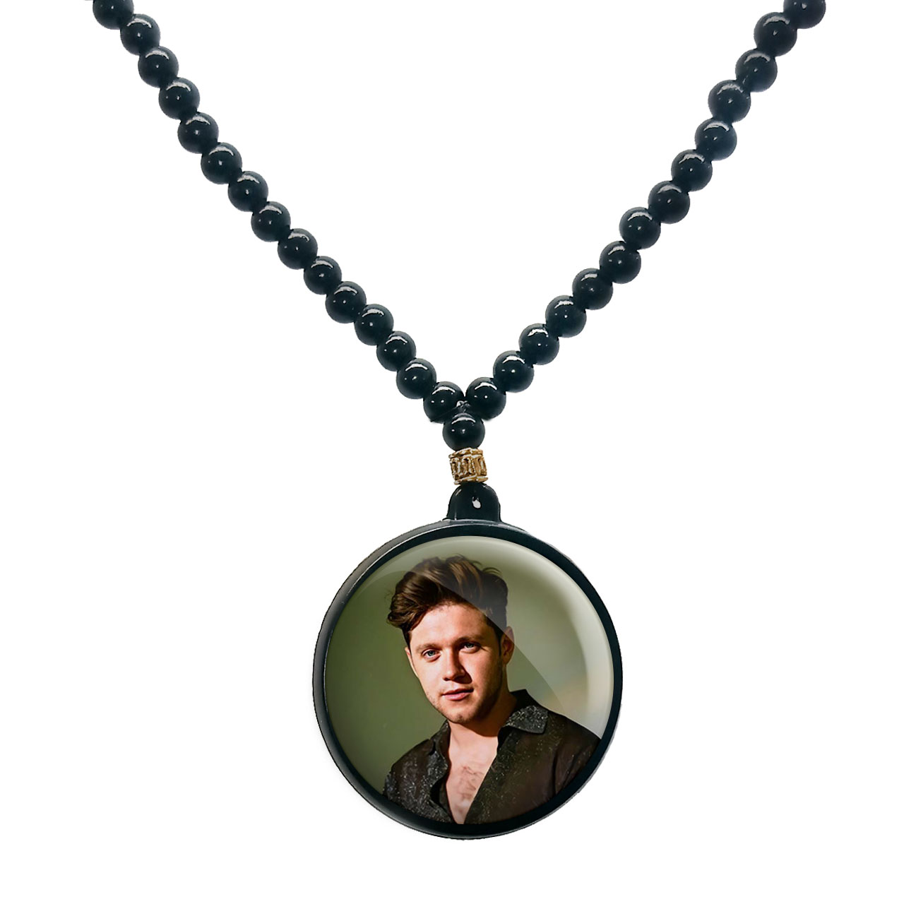 گردنبند پرمانه طرح One Direction کد pmd.13555 مدل دو طرفه