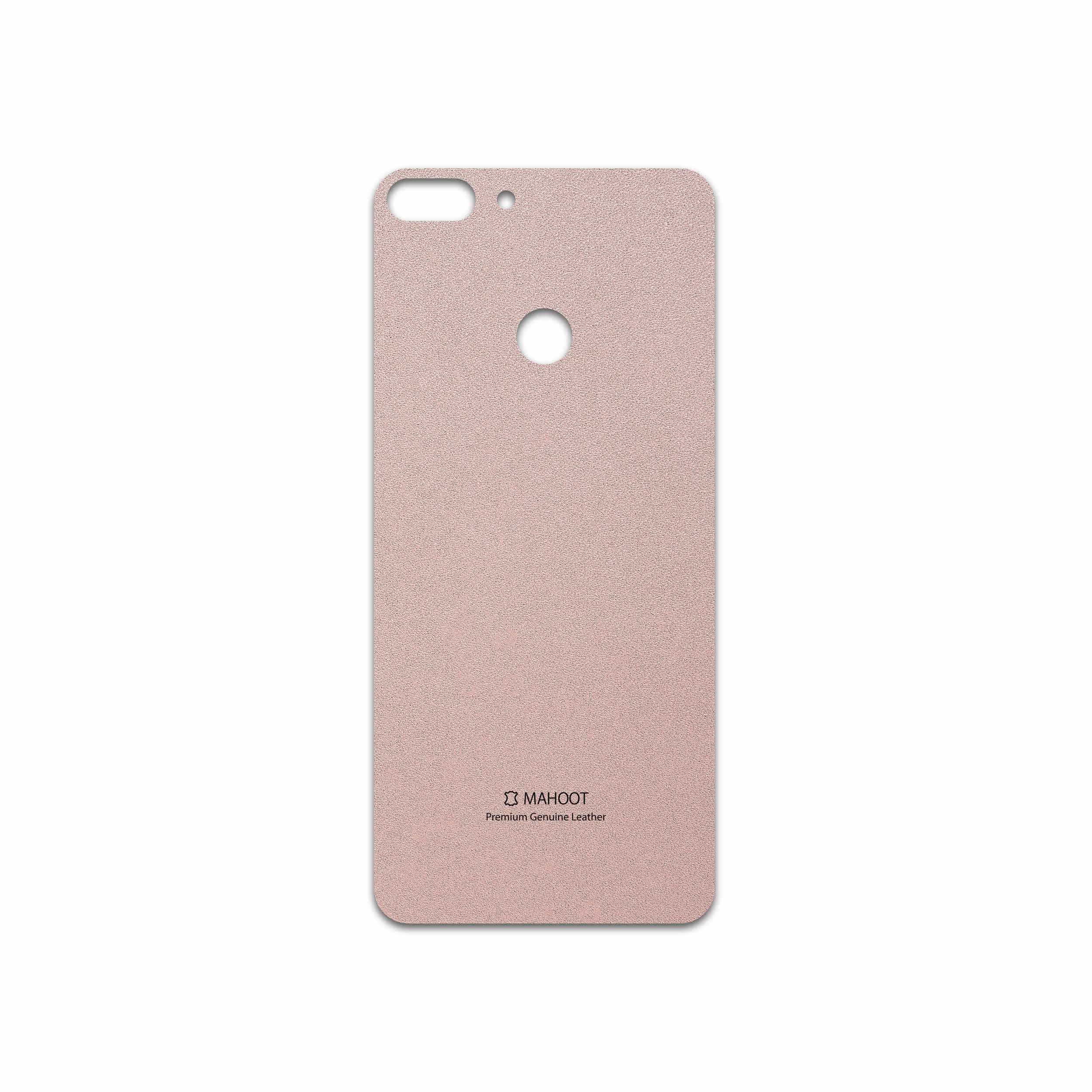 برچسب پوششی ماهوت مدل Rose Gold Leather مناسب برای گوشی موبایل هوآوی P Smart