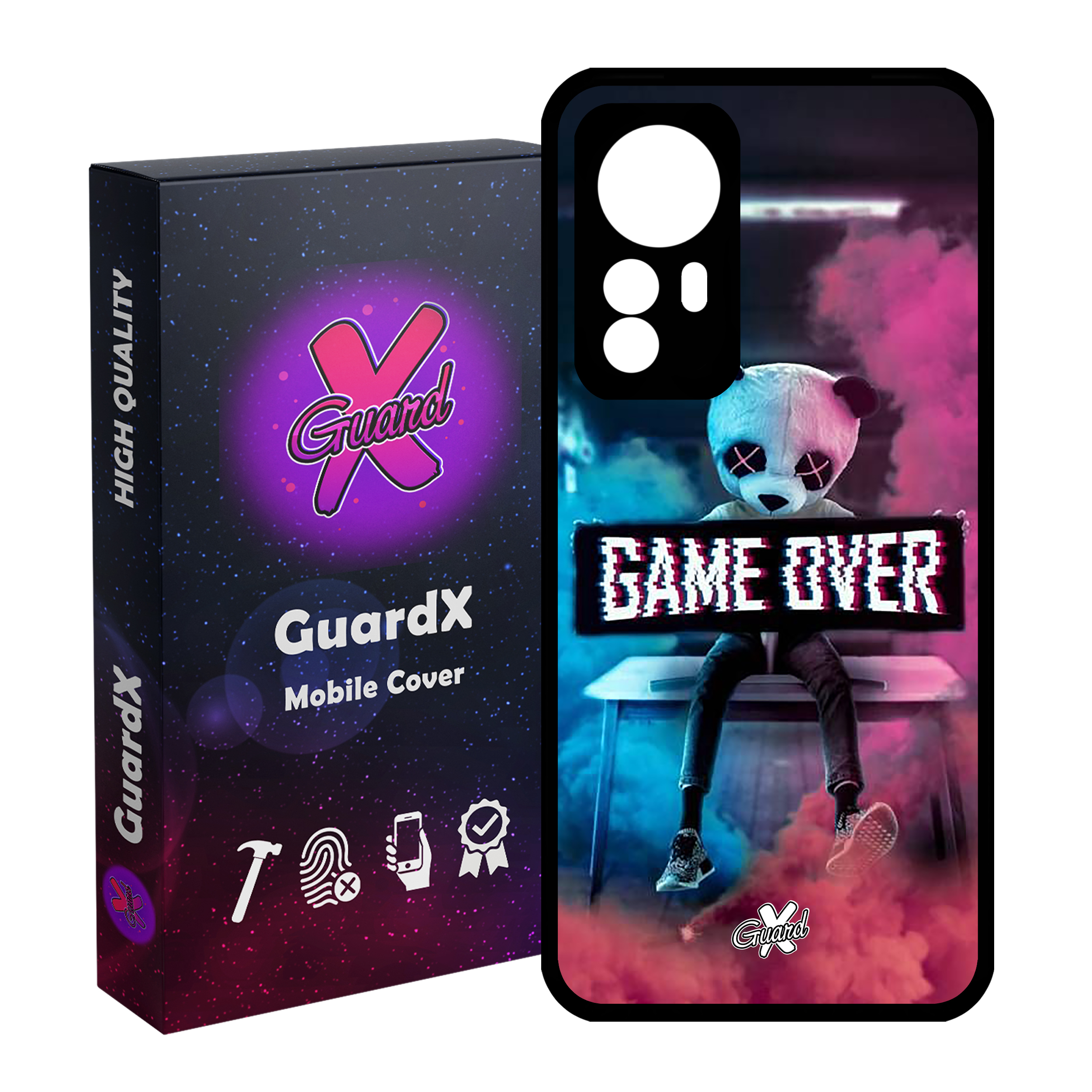 کاور گارد ایکس طرح Panda مدل Glass10029 مناسب برای گوشی موبایل شیائومی Mi 12/Mi 12X/Mi 12S