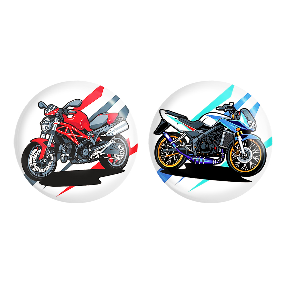 پیکسل خندالو مدل موتور سیکلت کد 1034710343 مجموعه 2 عددی