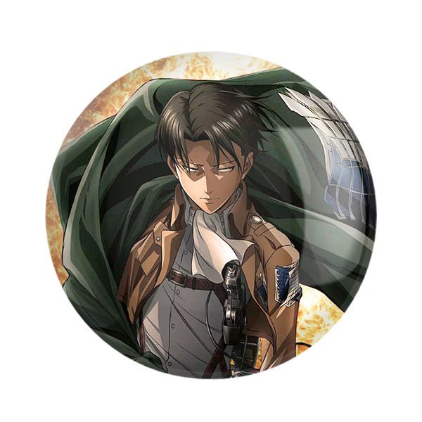 پیکسل خندالو مدل لیوای آکرمن انیمه اتک آن تایتان کد 4850