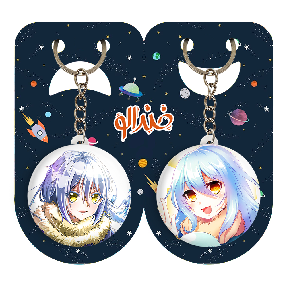 جاکلیدی خندالو مدل ریمورو تمپست انیمه اسلایم کد 1311713116 مجموعه 2 عددی