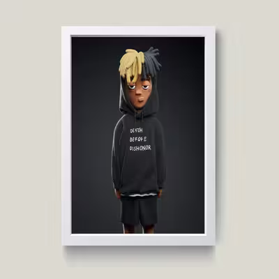 تابلو مدل تنتاسیون XXXTENTACION کد G11-47