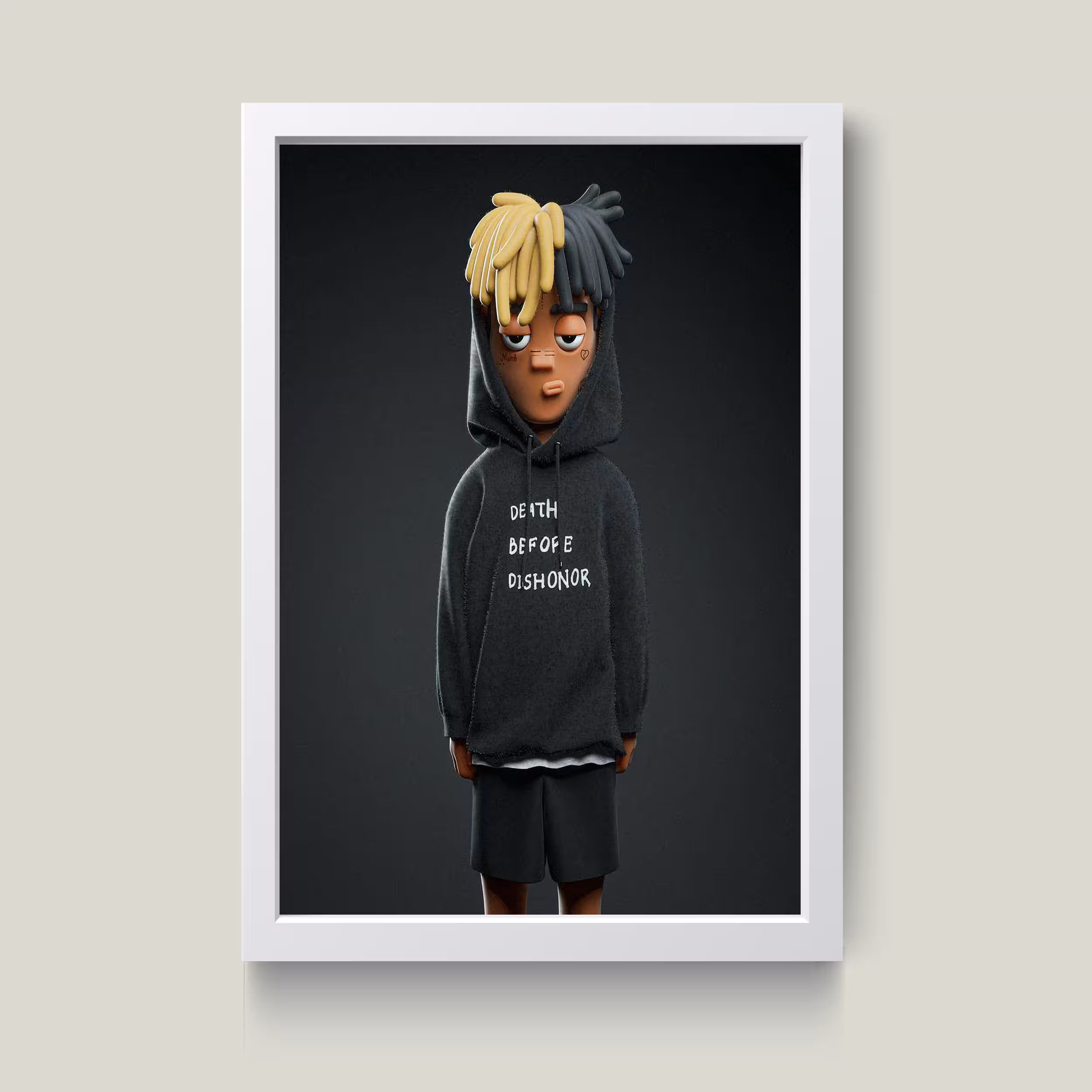 تابلو مدل تنتاسیون XXXTENTACION کد G11-47