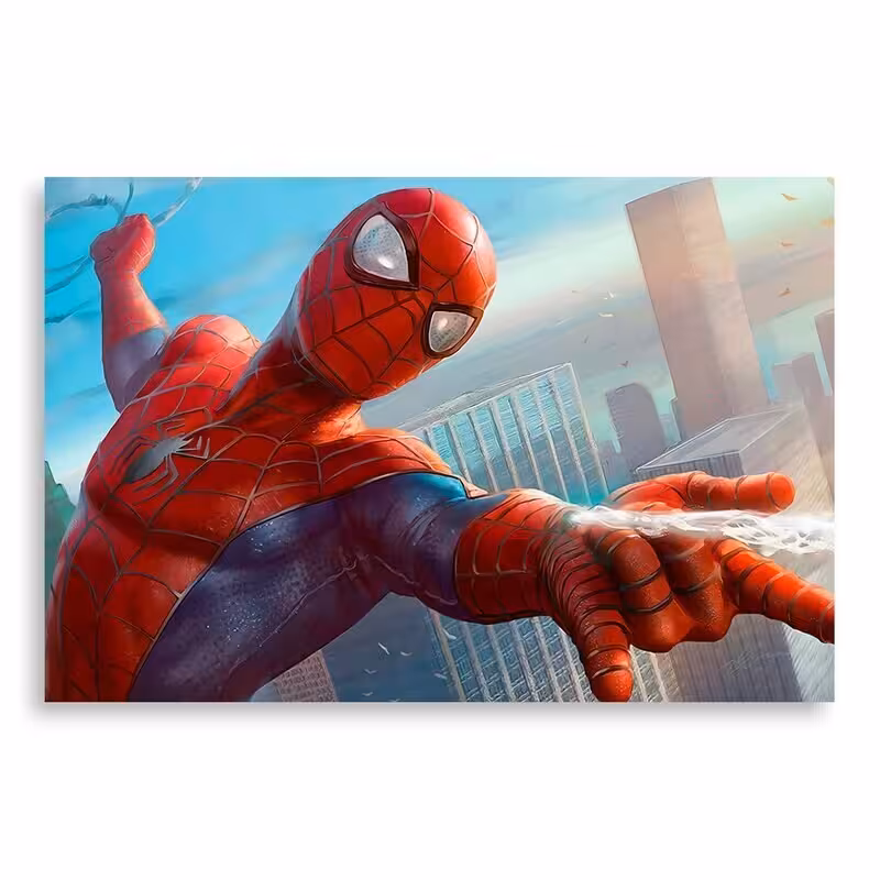 تابلو شاسی طرح مرد عنکبوتی Spider Man مدلNV0200