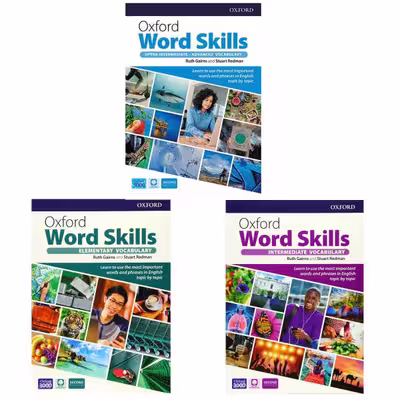 کتاب Oxford Word Skills Second Edition اثر Ruth Gairns And Stuart Redman انتشارات سپاهان سه جلدی