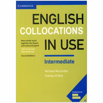 کتاب English Collocations in use اثر Felicity O Dell &amp; Michael Mccarthy انتشارات زبان مهر 2 جلدی