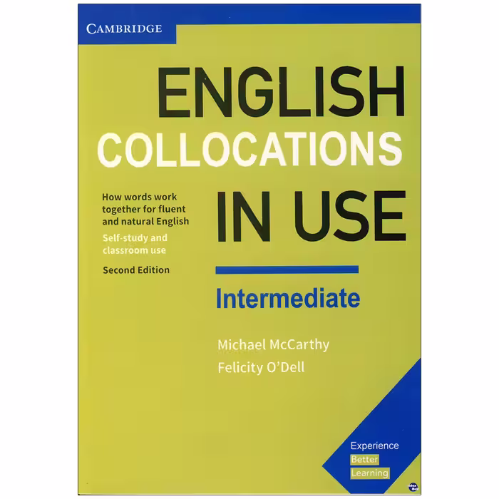 کتاب English Collocations in use اثر Felicity O Dell &amp; Michael Mccarthy انتشارات زبان مهر 2 جلدی