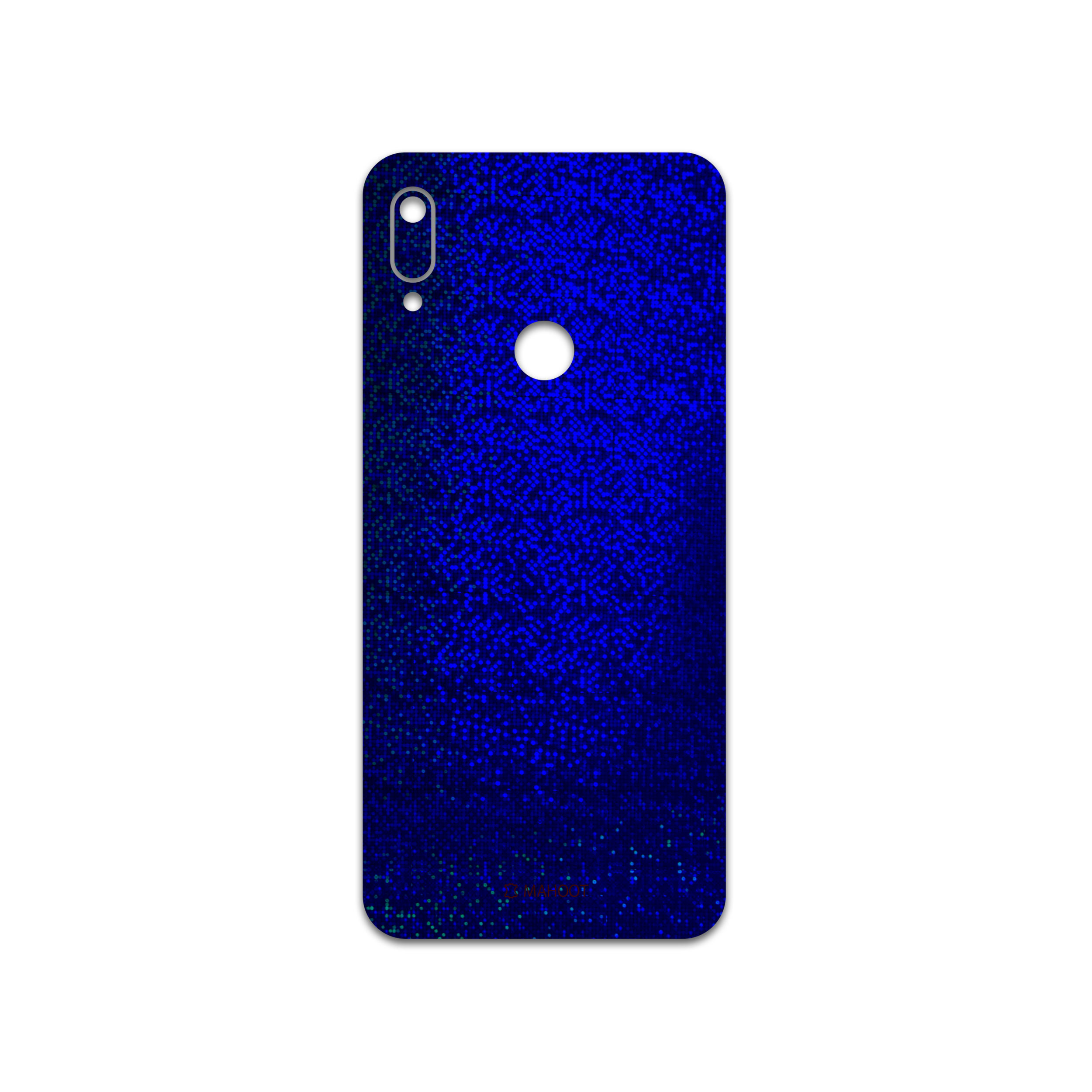 برچسب پوششی ماهوت مدل Blue-Holographic مناسب برای گوشی موبایل هوآوی Y6 Prime 2019