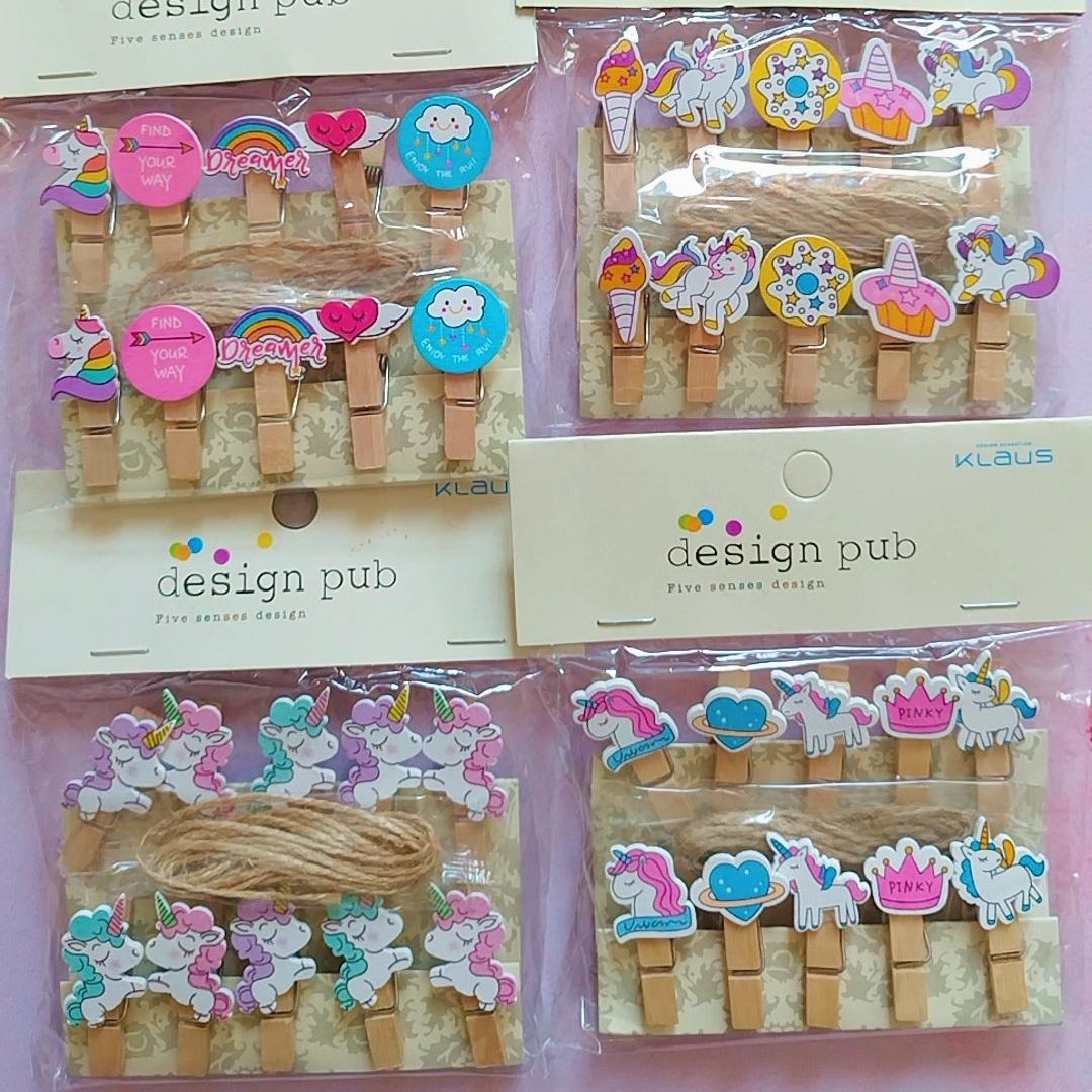 گیره چوبی  فانتزی