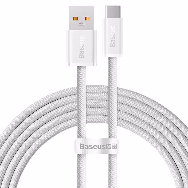 کابل تایپ سی فست شارژ Baseus Dynamic Series CALD0007 5A 100W 2m