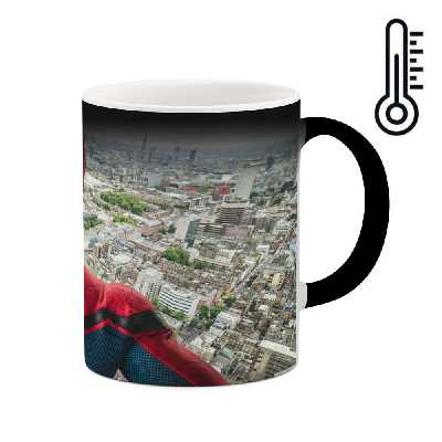 ماگ حرارتی طرح مرد عنکبوتی Spider man  مدل mgph15793