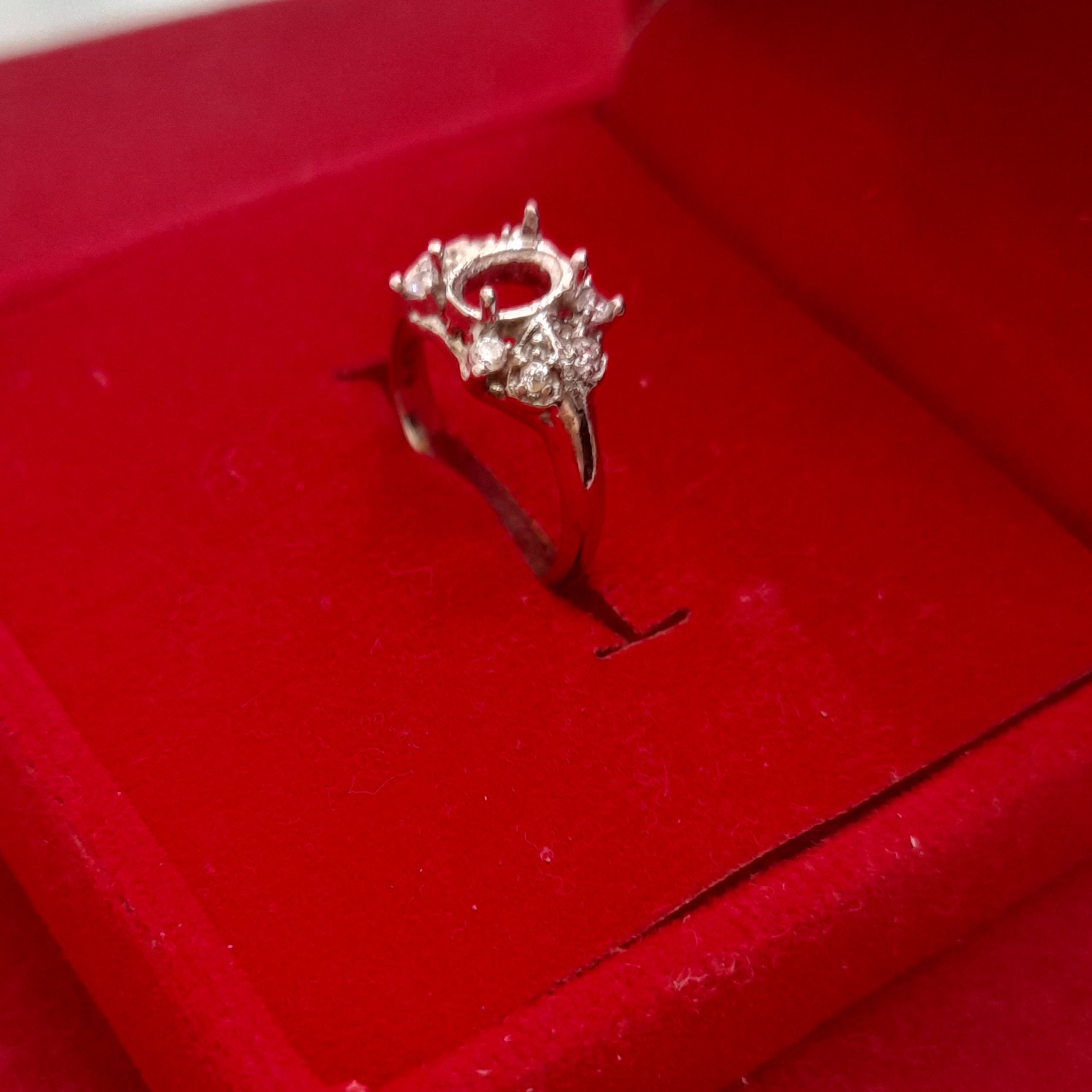 رکاب نقره بدون نگین بچگانه ظریف