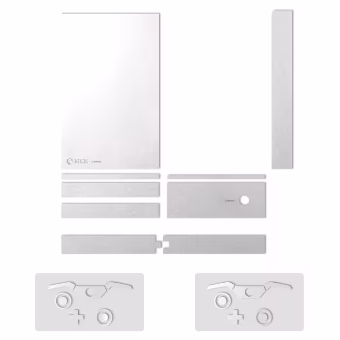 برچسب ماهوت مدل Metallic White مناسب برای کنسول بازی Xbox One