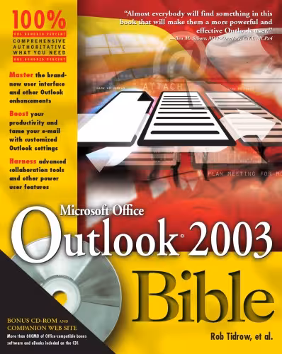 خرید و دانلود نسخه کامل کتاب Microsoft Outlook 2003 bible