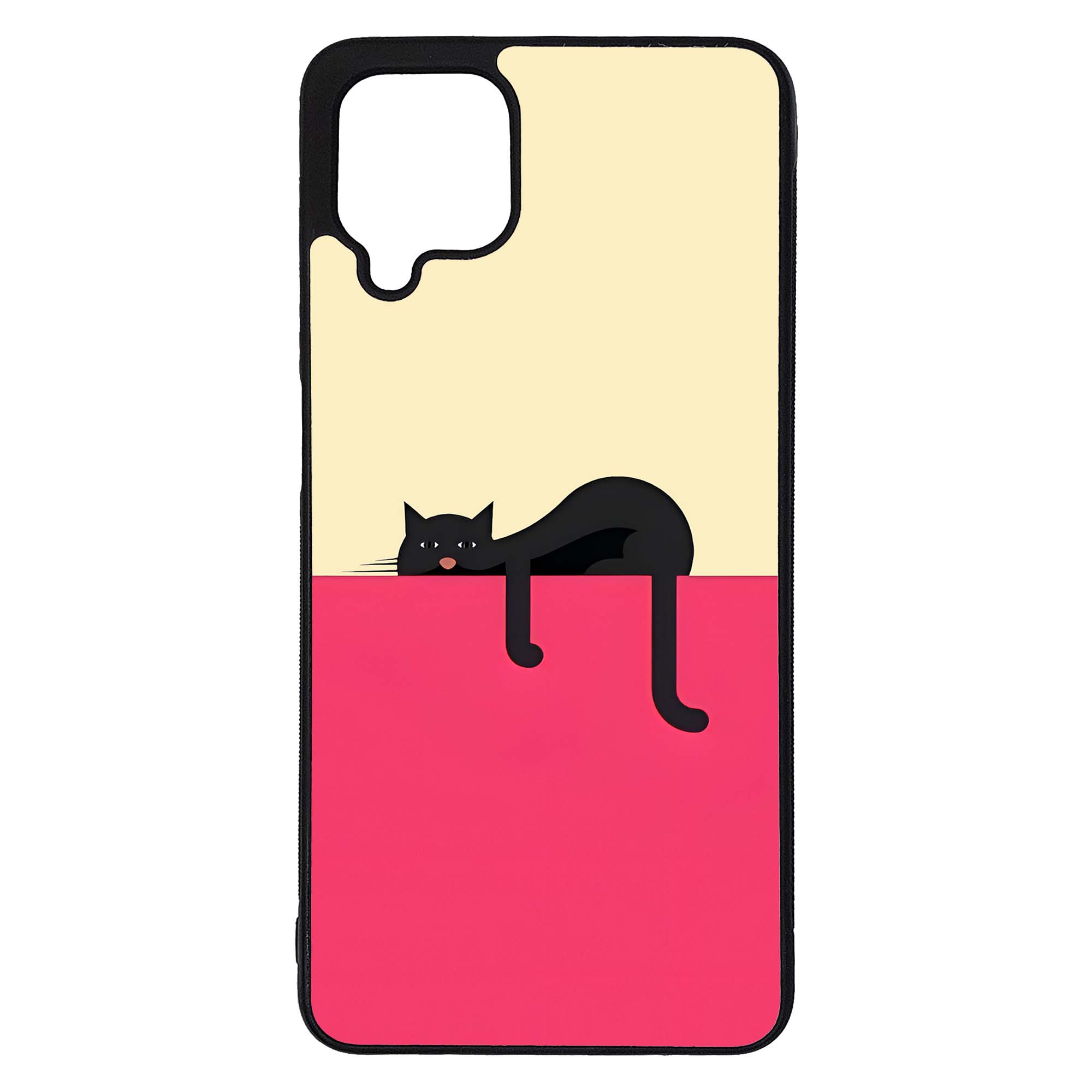 کاور طرح گربه کد G-114 مناسب برای گوشی موبایل سامسونگ Galaxy A12 / A12 5G | دیجی قاب دونی