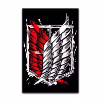 تابلو شاسی گوفی مدل انیمه اتک آن تایتان طرح AOT Attack on Titan Anime کد SCOUTS01 | دنیای قاب