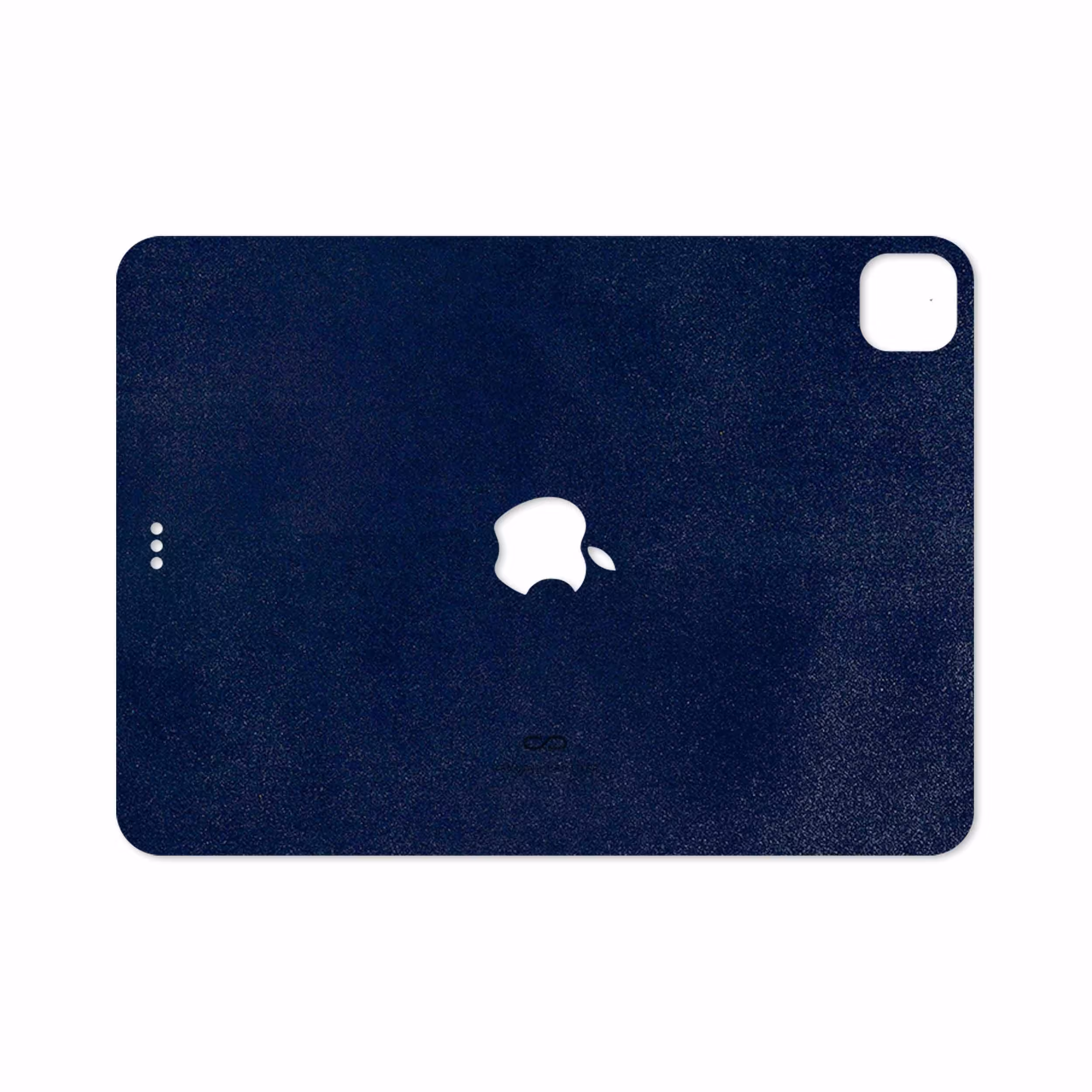 برچسب پوششی ماهوت مدل Deep-Blue-Leather مناسب برای تبلت اپل iPad Pro 11 (GEN 2) 2020 A2068