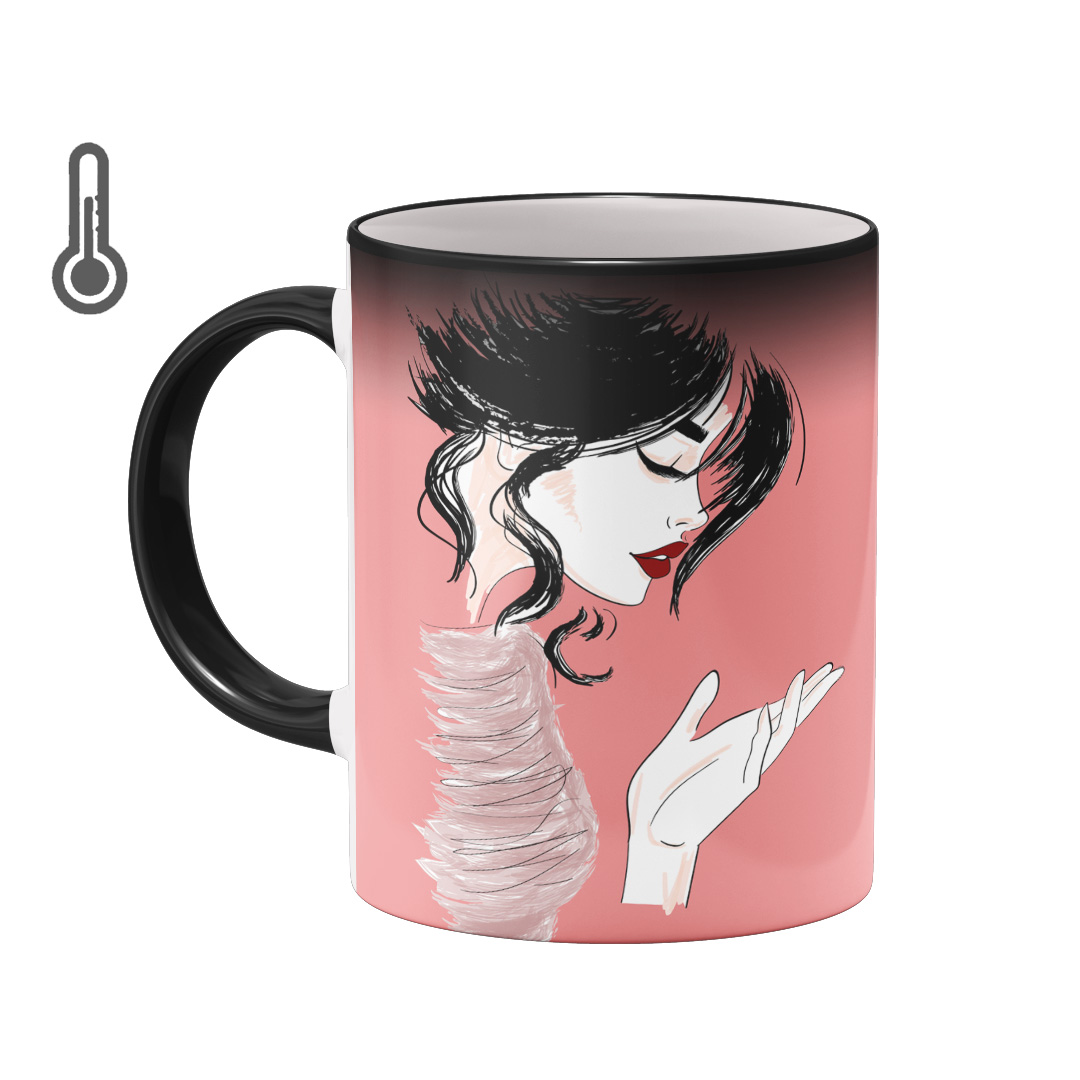 ماگ حرارتی بیگ ماگ مدل فانتزی کد1581