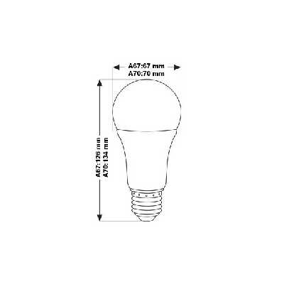 لامپ اس ام دی 15 وات پارس شهاب مدل Ka015 پایه E27 مجموعه 100 عددی