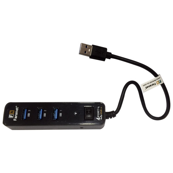 هاب USB 30 چهار پورت فرانت مدل FN-U3H403S