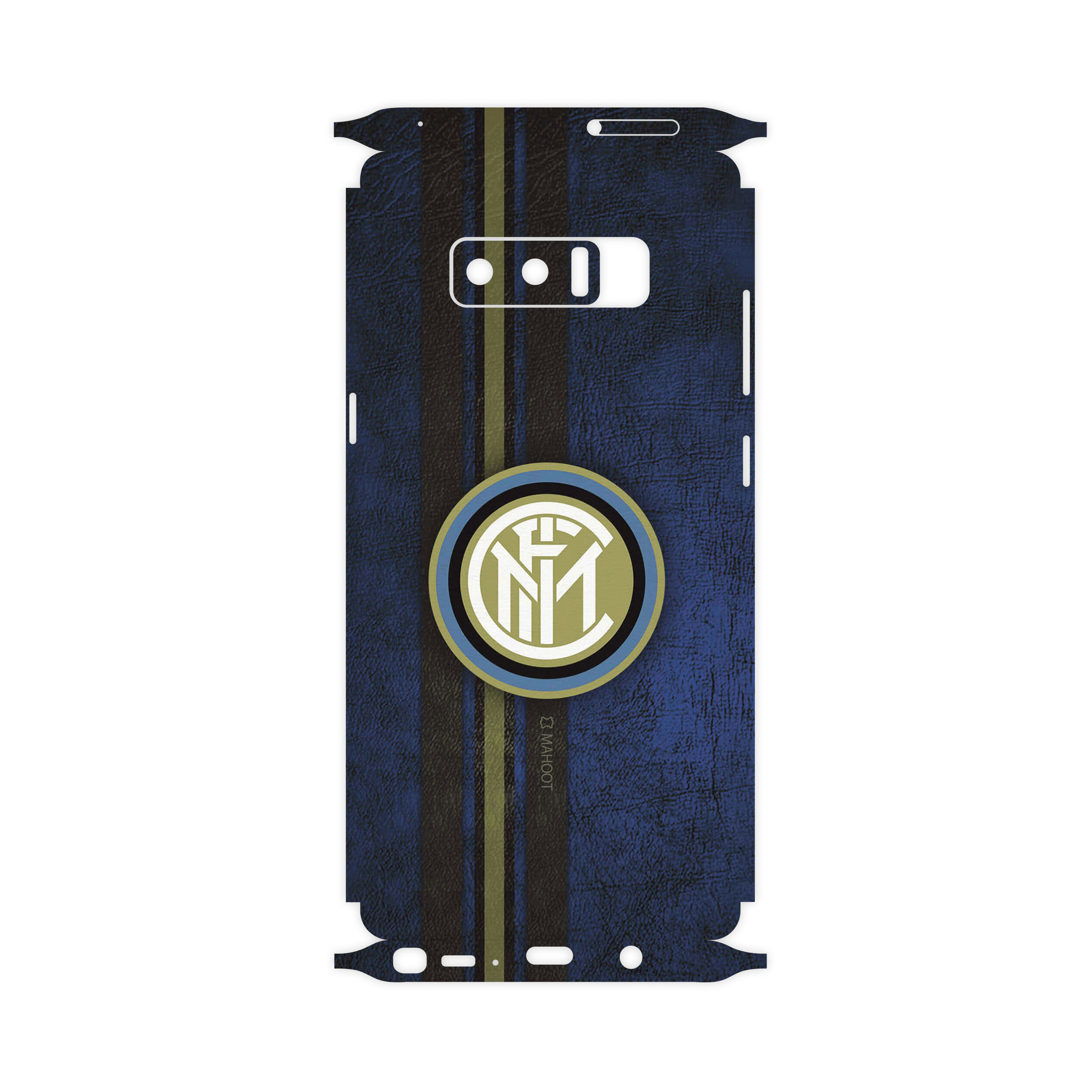 برچسب پوششی ماهوت مدل Inter-Milan-FC-FullSkin مناسب برای گوشی موبایل سامسونگ Galaxy Note8