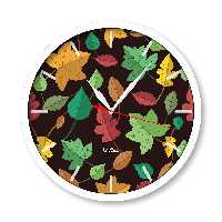 ساعت‌های دیواری راویتا طرح برگ پاییز 1281