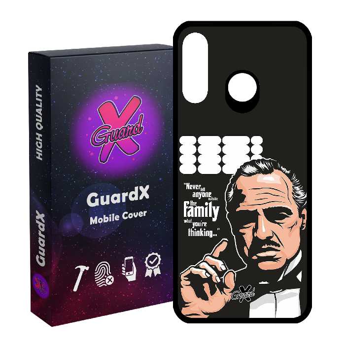 کاور گارد ایکس طرح God Father مدل Glass10197 مناسب برای گوشی موبایل هوآوی P30 Lite