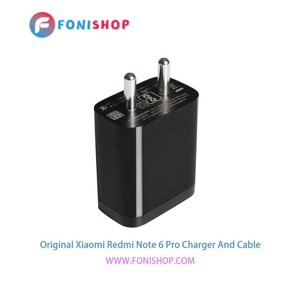 کابل و شارژر اصلی شیائومی Xiaomi Redmi Note 6 Pro