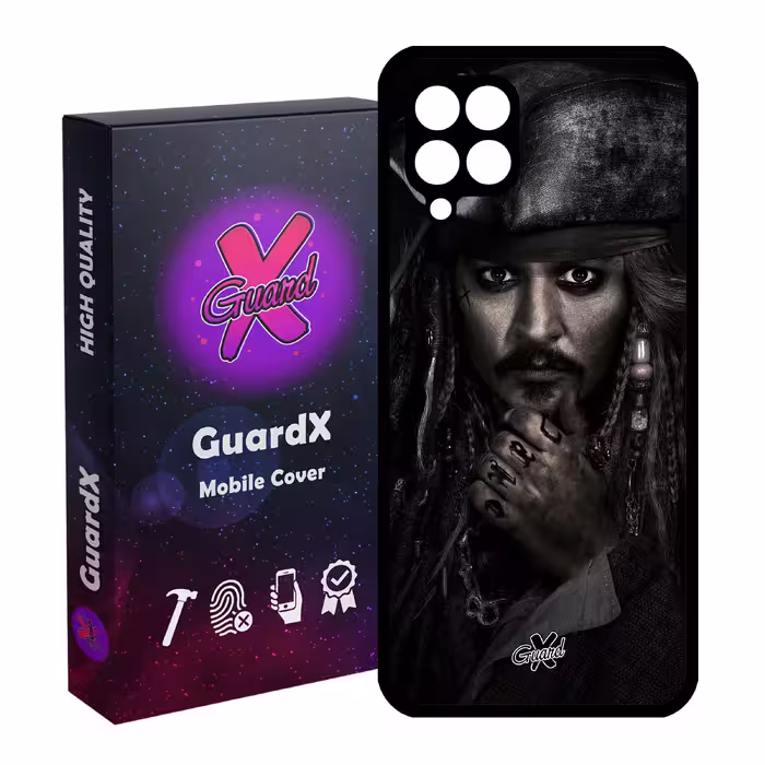 کاور گارد ایکس طرح Johnny Depp مدل Glass10178 مناسب برای گوشی موبایل سامسونگ Galaxy A22 4G