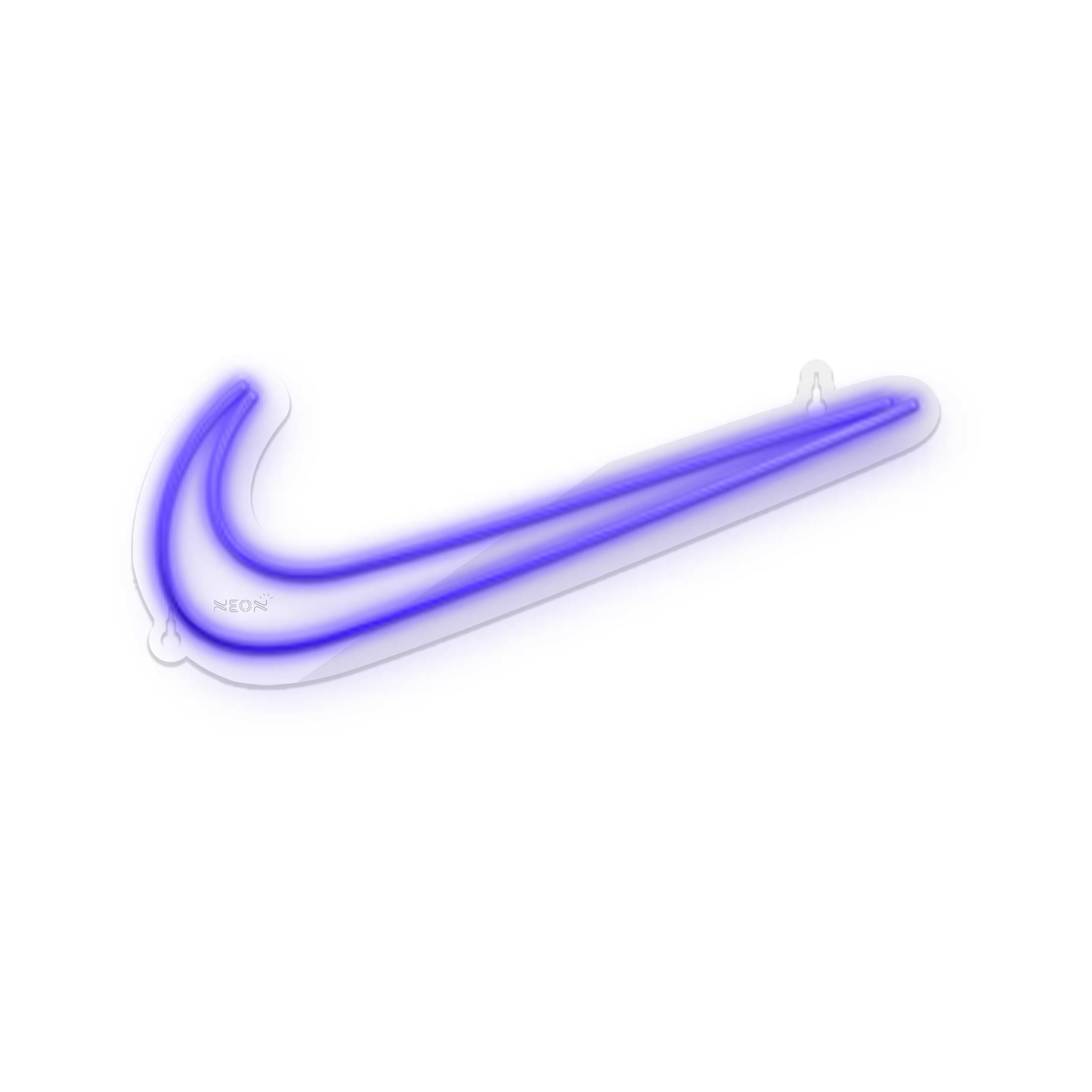 چراغ دیواری نئون دیزاین طرح Nike_BL