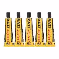 چسب رازی مدل Allplast کد FN22 حجم 30 میلی لیتر بسته پنج عددی