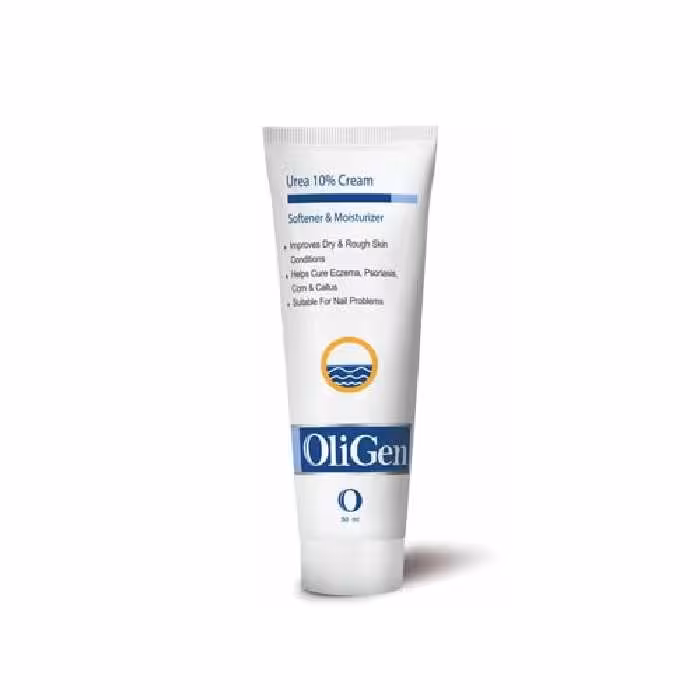 کرم نرم کننده اوره 10 درصد الی ژن (Oligen) حجم 50mL