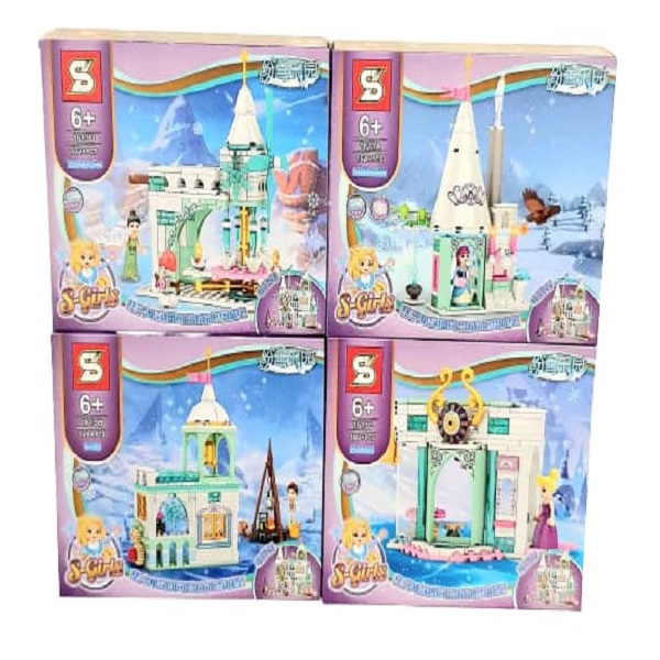 ساختنی اس وای مدل قصر کد 1613 مجموعه 4عددی