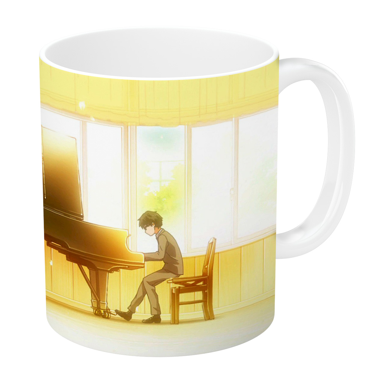 ماگ طرح انیمه Your lie in April scenic مدل NI1580