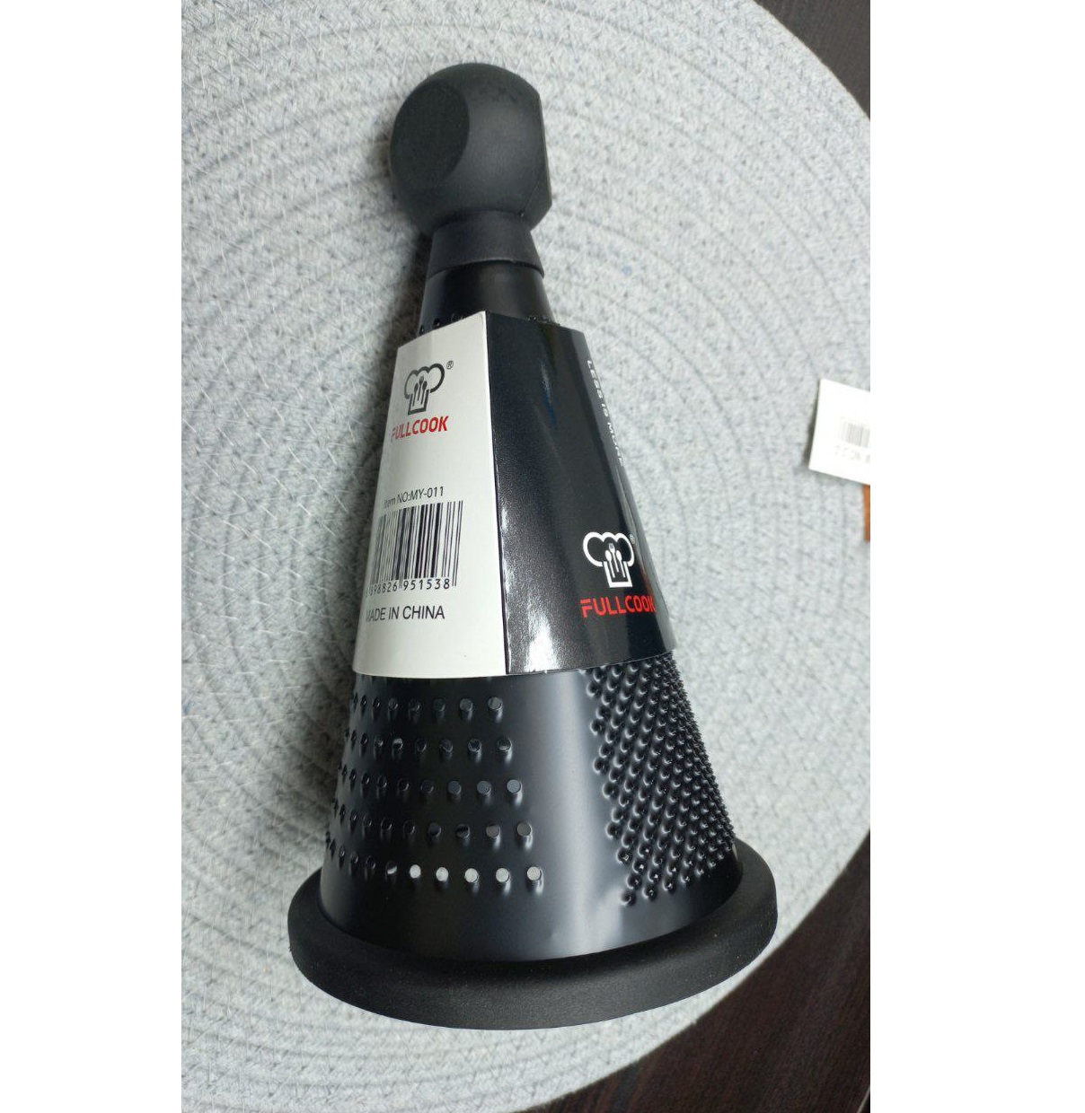 رنده مشکی هرمی گرد متوسط کد 185