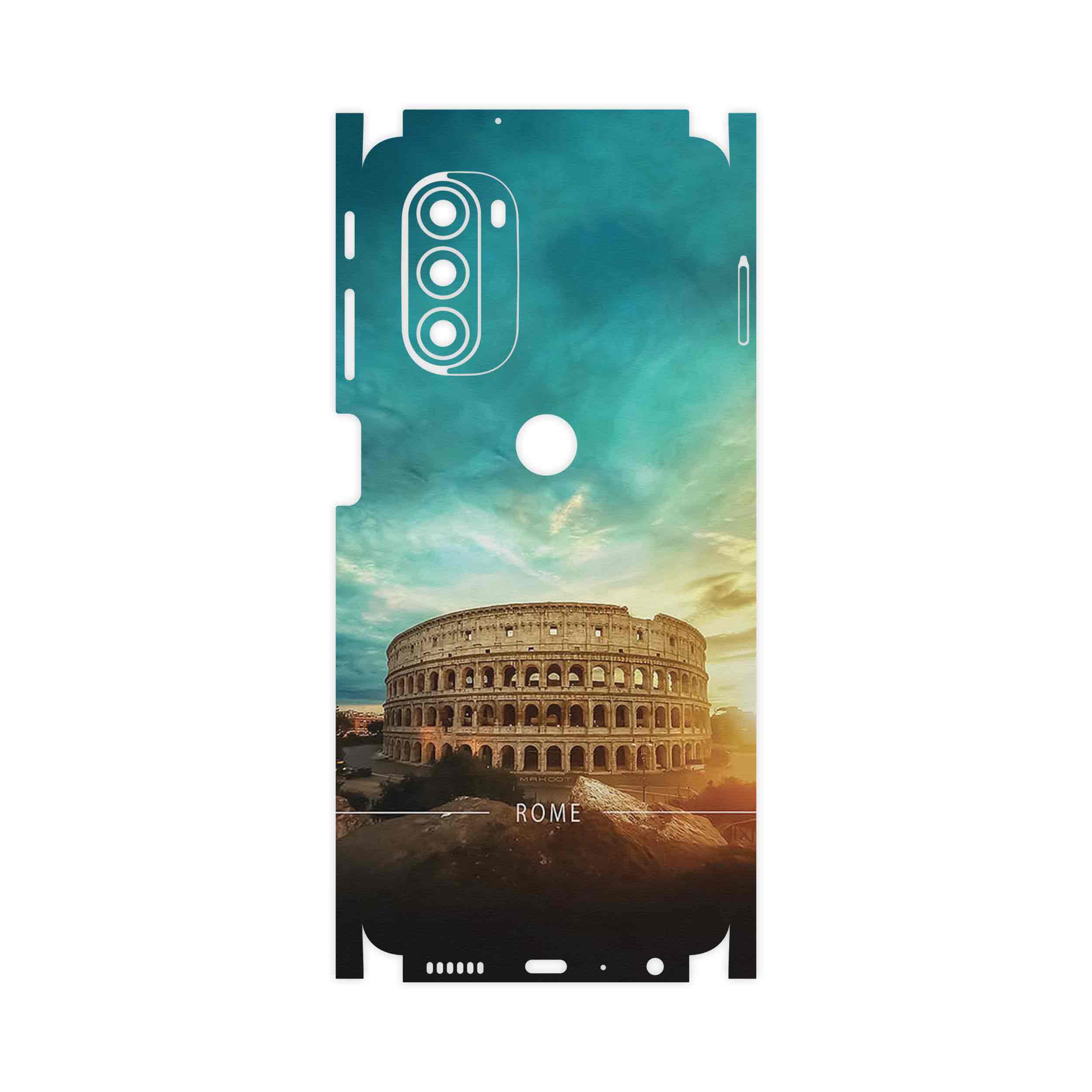 برچسب پوششی ماهوت مدل Rome_City-FullSkin مناسب برای گوشی موبایل موتورولا Moto G51 5G