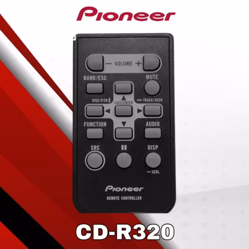 کنترل پایونیر CD-R320 طرح اصلی